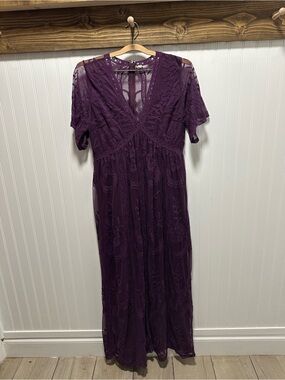 burgundy lace mesh overlay maternity maxi dress Burgundy Lace Mesh Overlay Maternity Maxi Dress PinkBlush